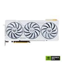 

                                    ASUS TUF Gaming GeForce RTX 4070 Ti SUPER 16GB GDDR6X White OC Edition Graphics Card